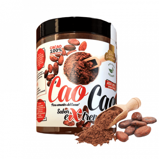 Protella - Cacao en Polvo Desgrasado con Stevia (450 g)