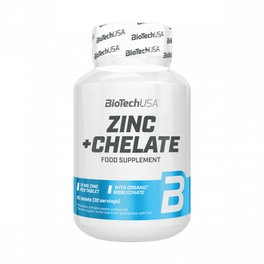 BiotechUSA - Zinc + Chelate (60 tabls)