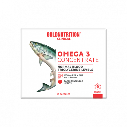 GoldNutrition - Omega 3 Concentrate (60 caps)