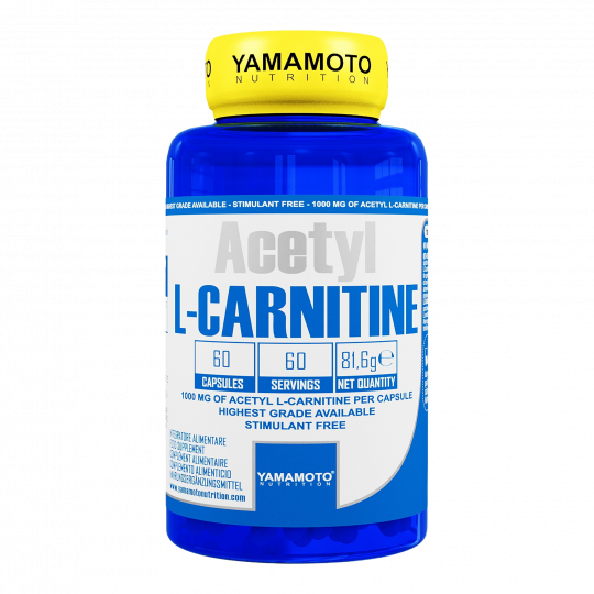 Yamamoto Nutrition - Acetyl L-CARNITINE 1000mg (60 caps)