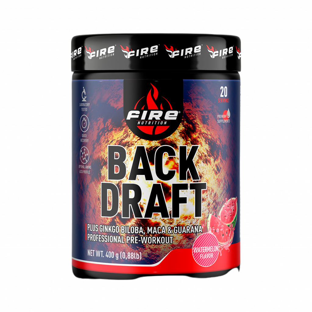 Fire Nutrition - BackDraft Professional Pre Workout (300 g)