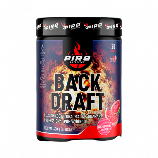 Fire Nutrition BackDraft Professional Pre Workout (400 g)