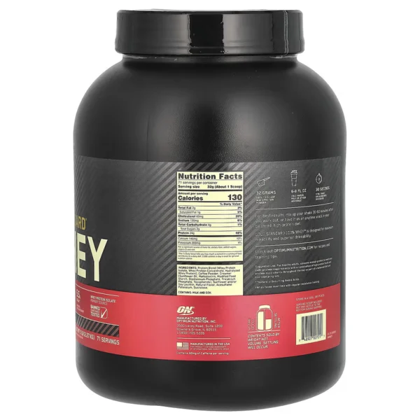 gold standard whey 5 lb