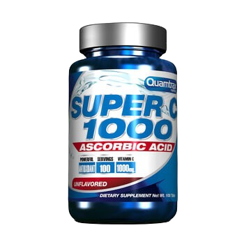 Quamtrax Nutrition Super C 1000 100 tabs (Vitamina C)