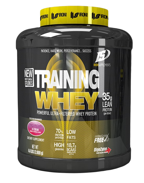 Iron Supplements Training Whey 2 kg (4,4 lbs)
