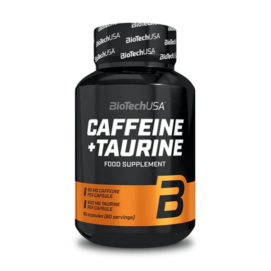 Cafeína + taurina 90 caps BiotechUSA