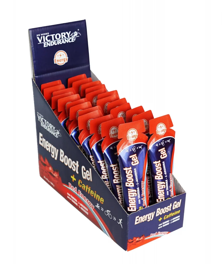 Victory Endurance - Energy Boost Gel Caffeine Caja (24 Ud x 42 g)