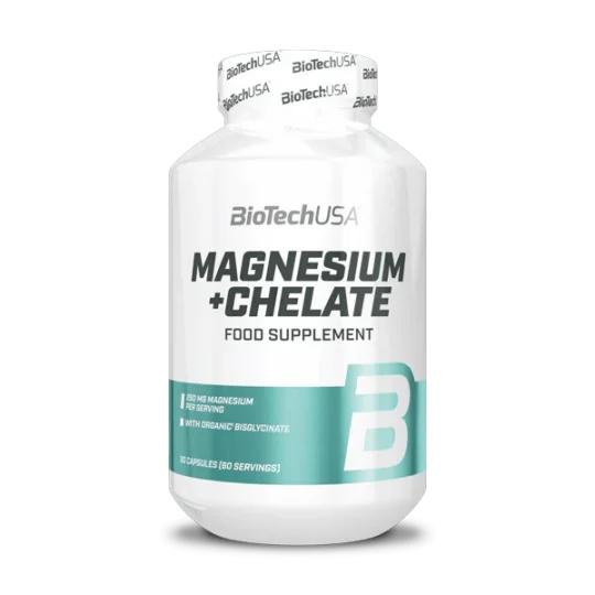 Magnesium + Chelate 60 caps BiotechUSA