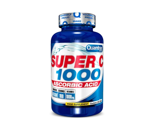 Quamtrax Nutrition - Super C 1000 (Vitamina C) (100 tabs)