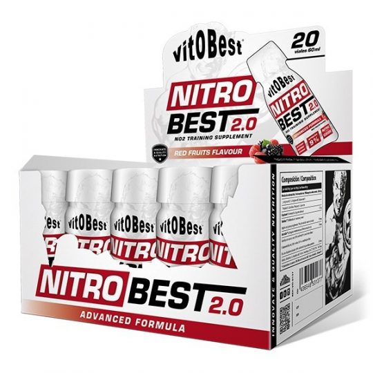 Vitobest - Nitrobest 2.0 Viales (20 viales x 60 ml)