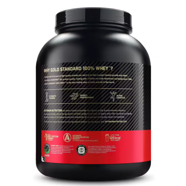 gold standard whey etiqueta