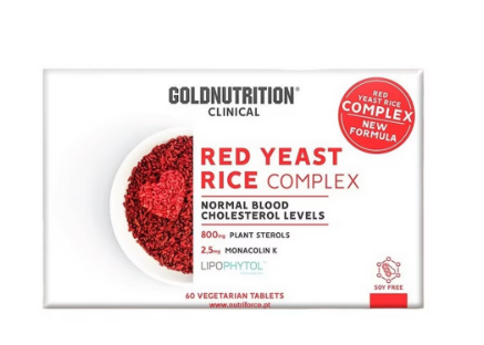 GoldNutrition Clinical – Red Yeast Rice (60 caps)