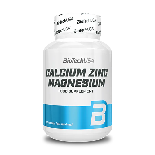 BioTech USA - Calcium Zinc Magnesium (100 tabs)