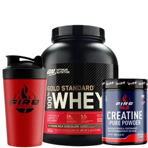 Gold Standard Whey 5 LB (2 kg) + Creatina 200 MESH (300 g)