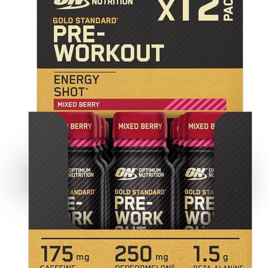 Optimum Nutrition - Gold Standard Pre Work Out Shot (12 Uds x 60 g)