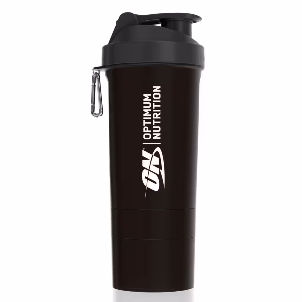 Optimum Nutrition - Shaker 600 ml Compartimentos Roscados