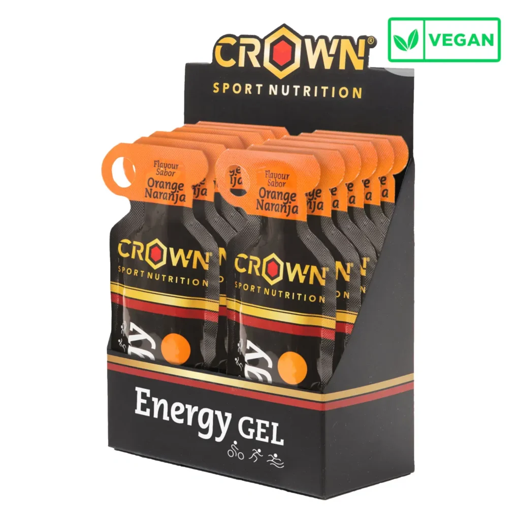 Crown - Energy Gel Caja (12 Ud x 40 g)