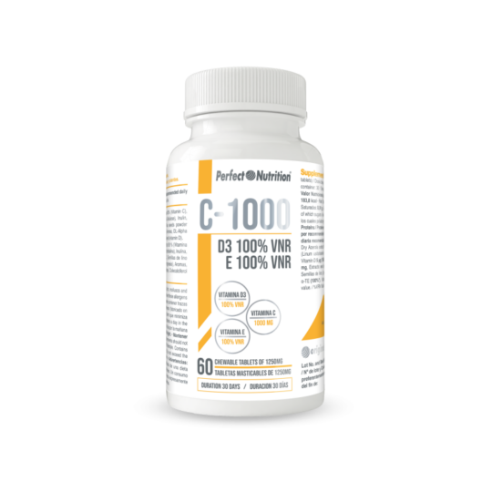 C1000 + D3 +E 60 tabs perfect nutrition