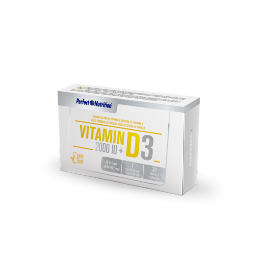 Vitamina D3 30caps Perfect Nutrition
