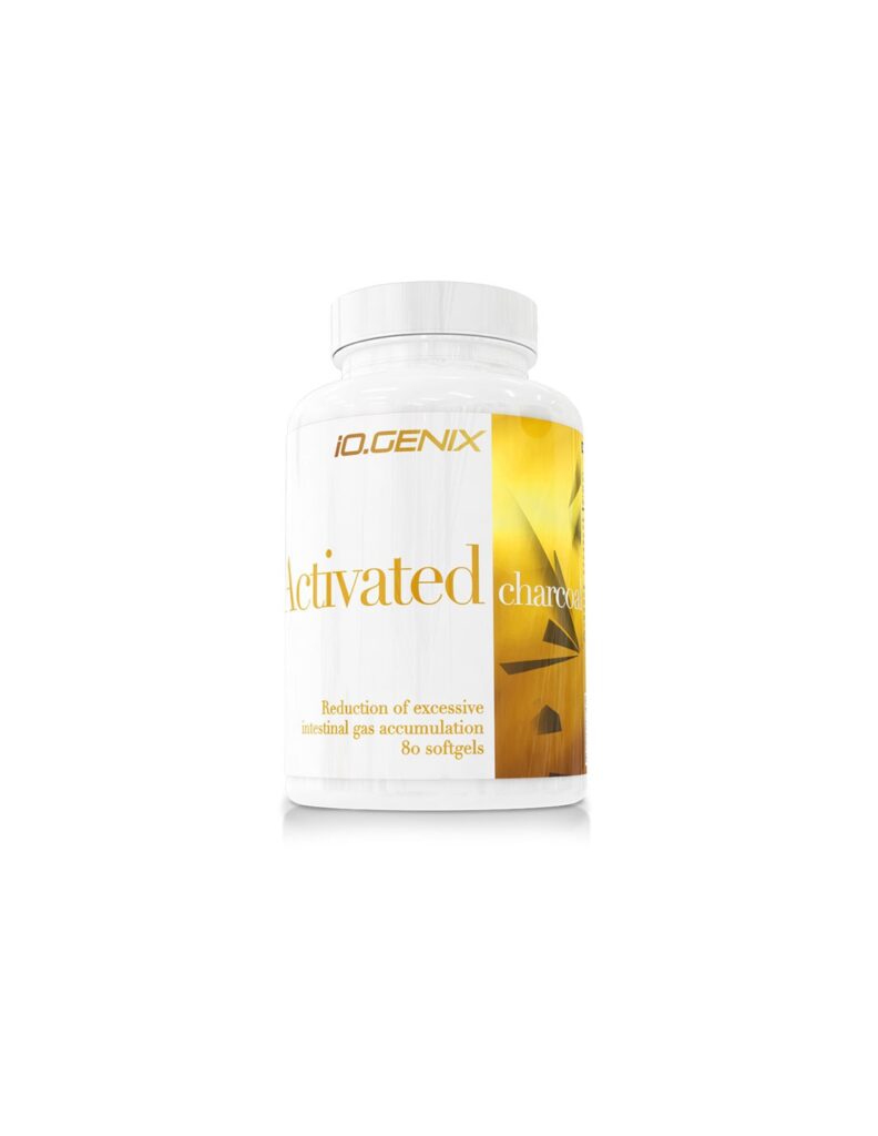 iO.Genix - Carbón Activo (80 softgels)