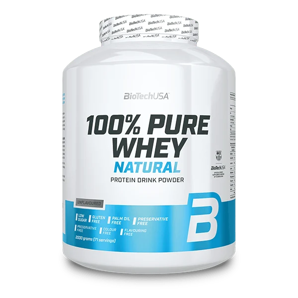 Biotech USA - 100% Pure Whey Natural (2 kg)