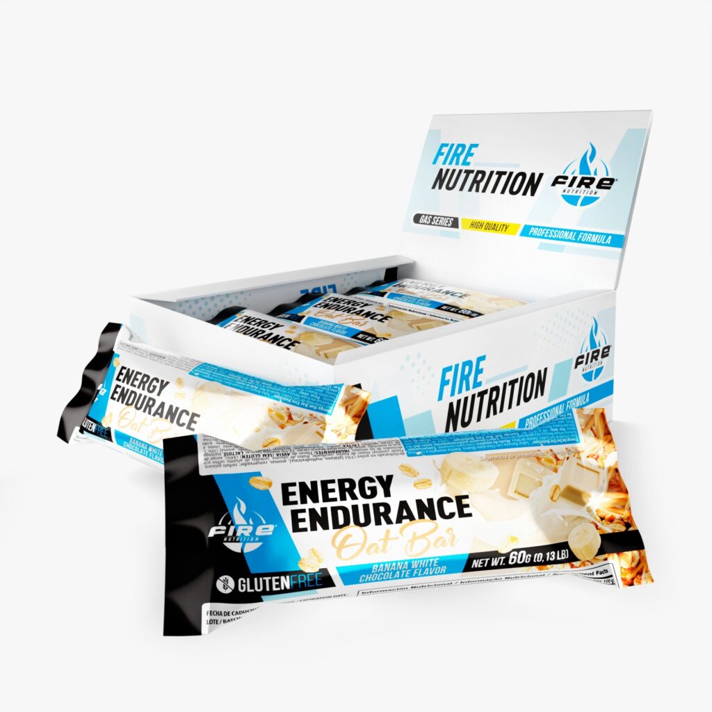 Fire Nutrition - Energy Endurance Oatbar (Caja 12 ud x 60g)