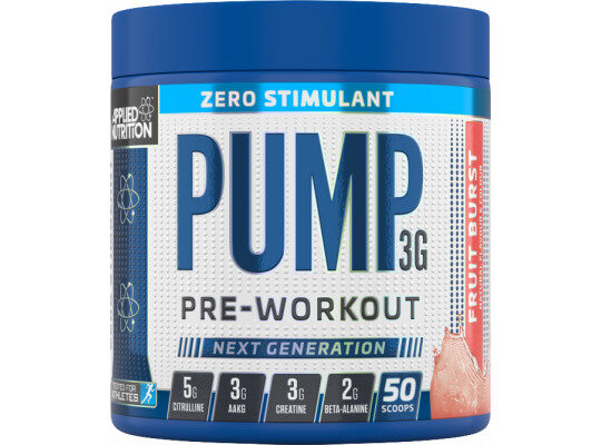 Applied Nutrition - Pump 3G Pre Workout with Caffeine (375g)