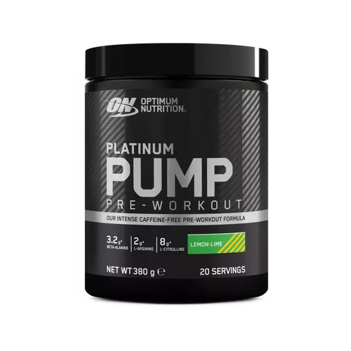 Optimum Nutrition - Platinum Pump Pre-Workout Caffeine-Free Powder (380g)