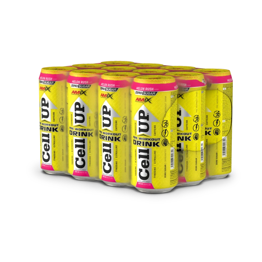 Amix Pro® - Pre-entreno CellUp Energy Drink (12 x 500 ml)