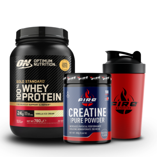 Gold Standard Whey 2 LB (768 g) + Creatina 200 MESH (300 g)