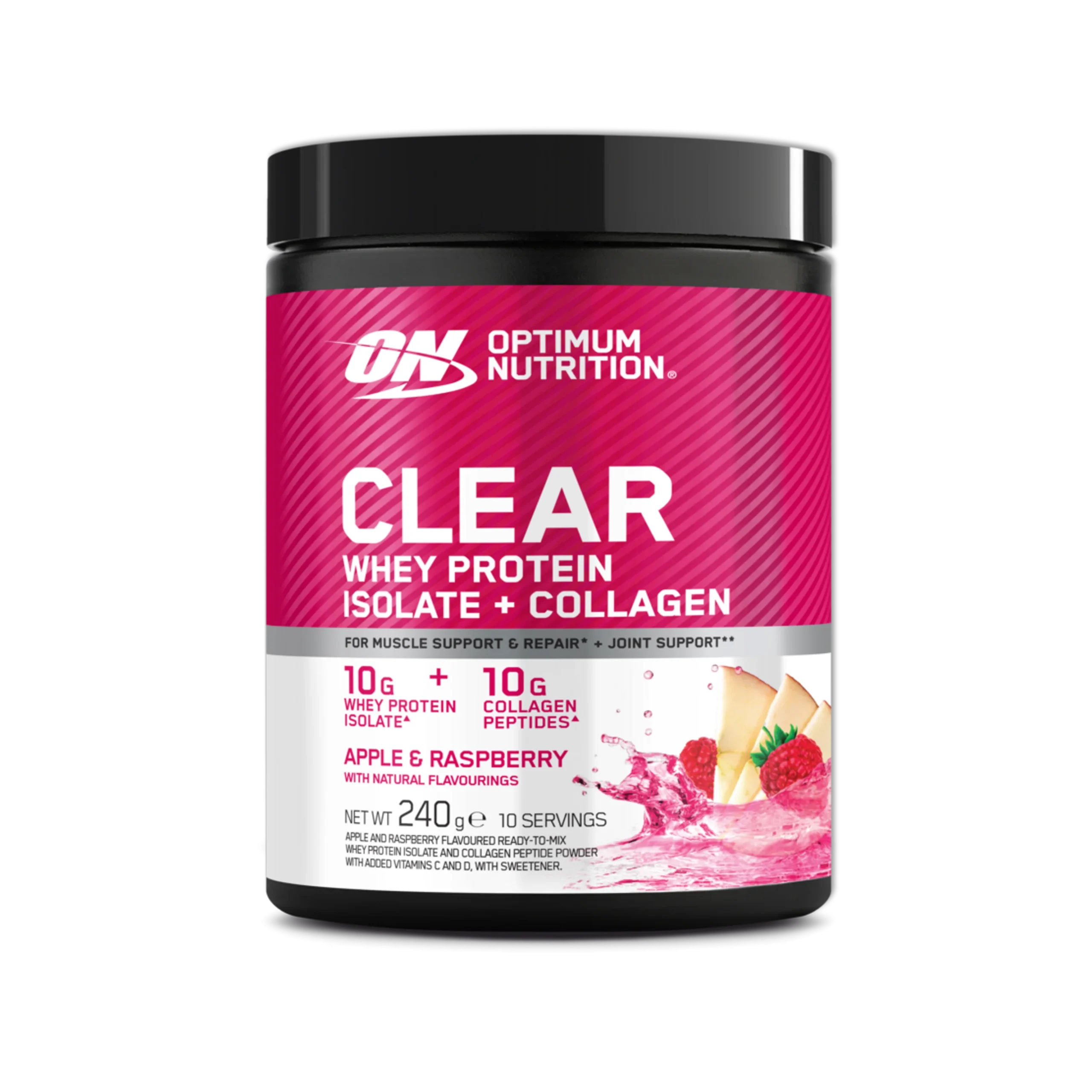 Optimun Nutrition - Clear Whey Protein Isolate + Collagen (240 g)